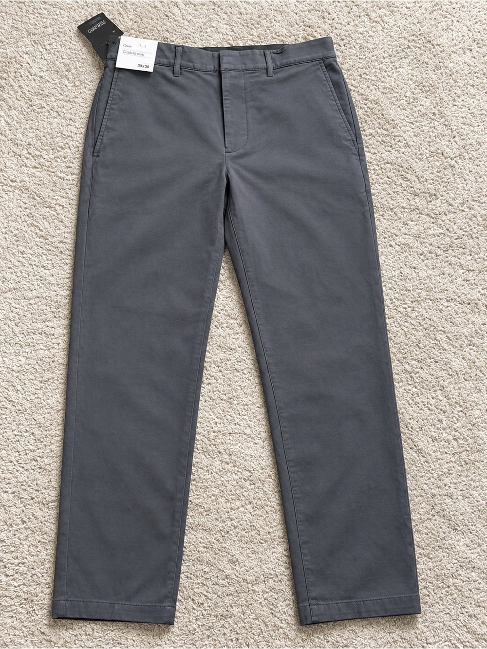 Goodfellow & Co Men's Gray Straight Fit Chinos